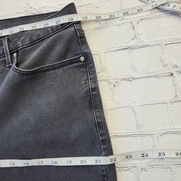 Levi’s premium denim dark gray/washed out black 311 shaping skinny jeans 18W - Picture 7 of 13